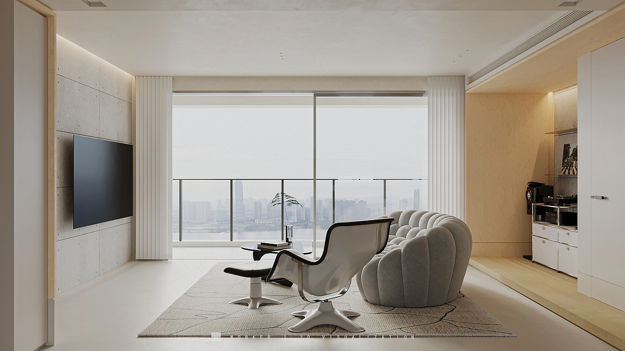 WORKER丨效果表现（图ZMzUzMDc2NTA0） - 家装设计 - 站酷设计师瞰见视觉设计原创素材 - 站酷ZCOOL