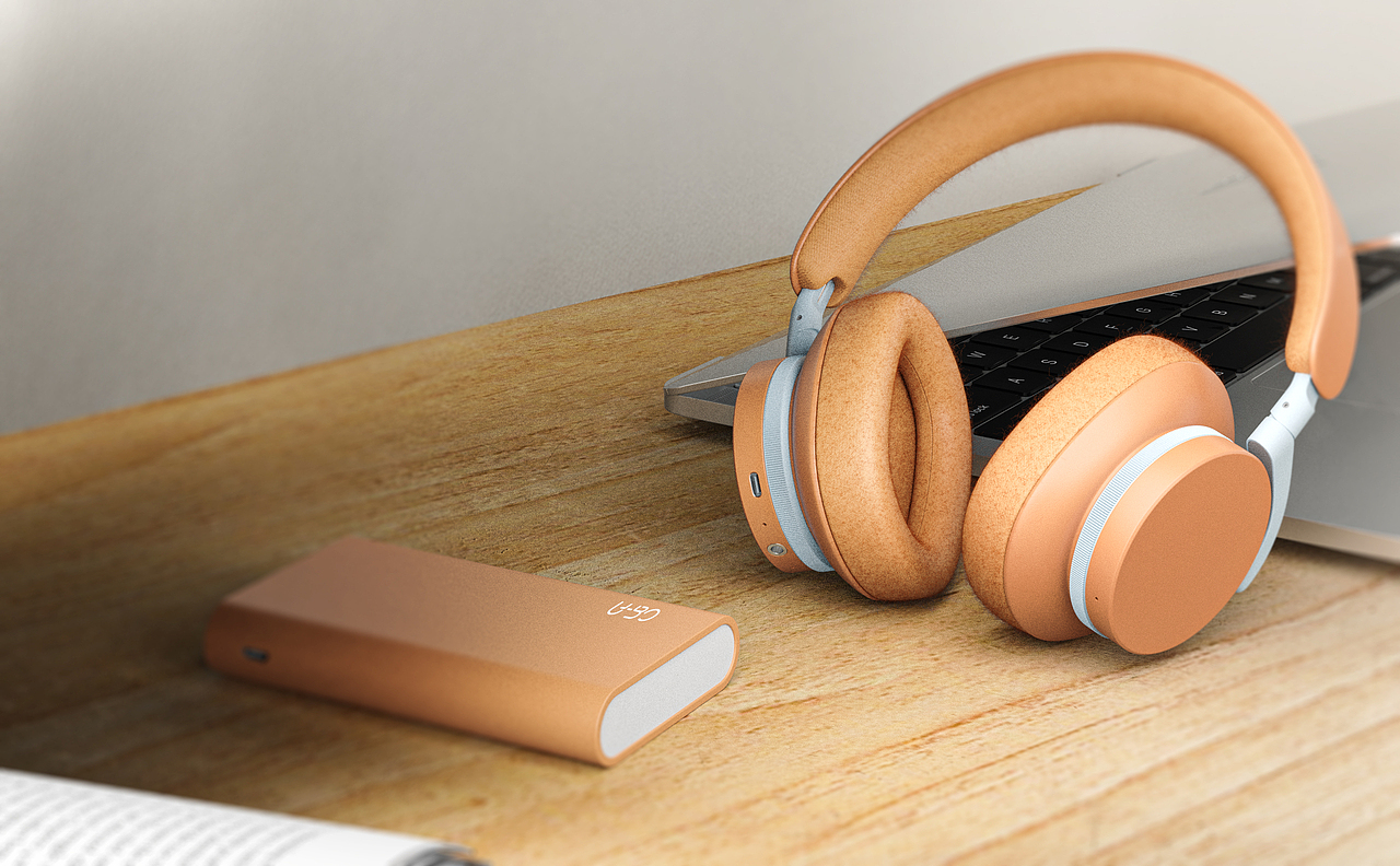 近期一组耳机渲染练习