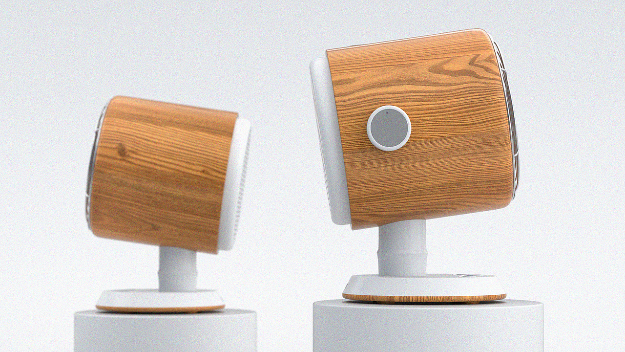 “竹韵清风”日用风扇设计