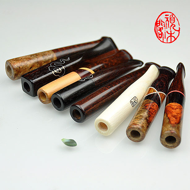 顽木作品《烟嘴一组》（图ZMzE3NTczOTY4） - 其他手工艺 - 站酷设计师顽木阁原创素材 - 站酷ZCOOL