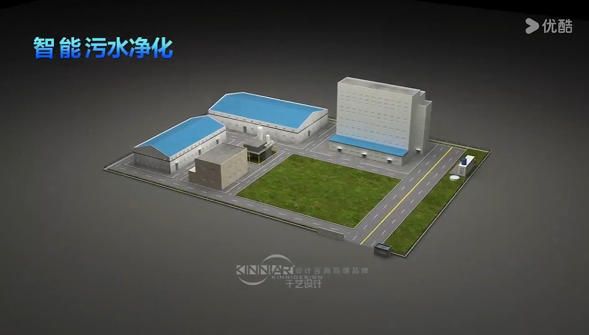 智能污水处理3D演示动画（图ZMzY1NjQzNzY0） - 动画/影视 - 站酷设计师千艺设计原创素材 - 站酷ZCOOL