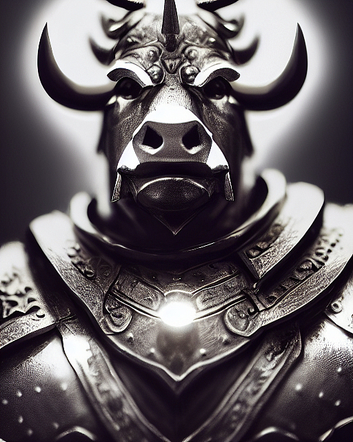 用Tiamat AI绘画创作的动物战士