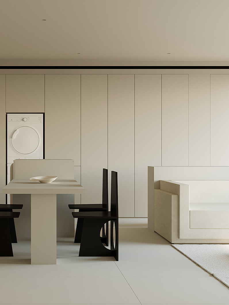 120㎡ 纯净极简的家