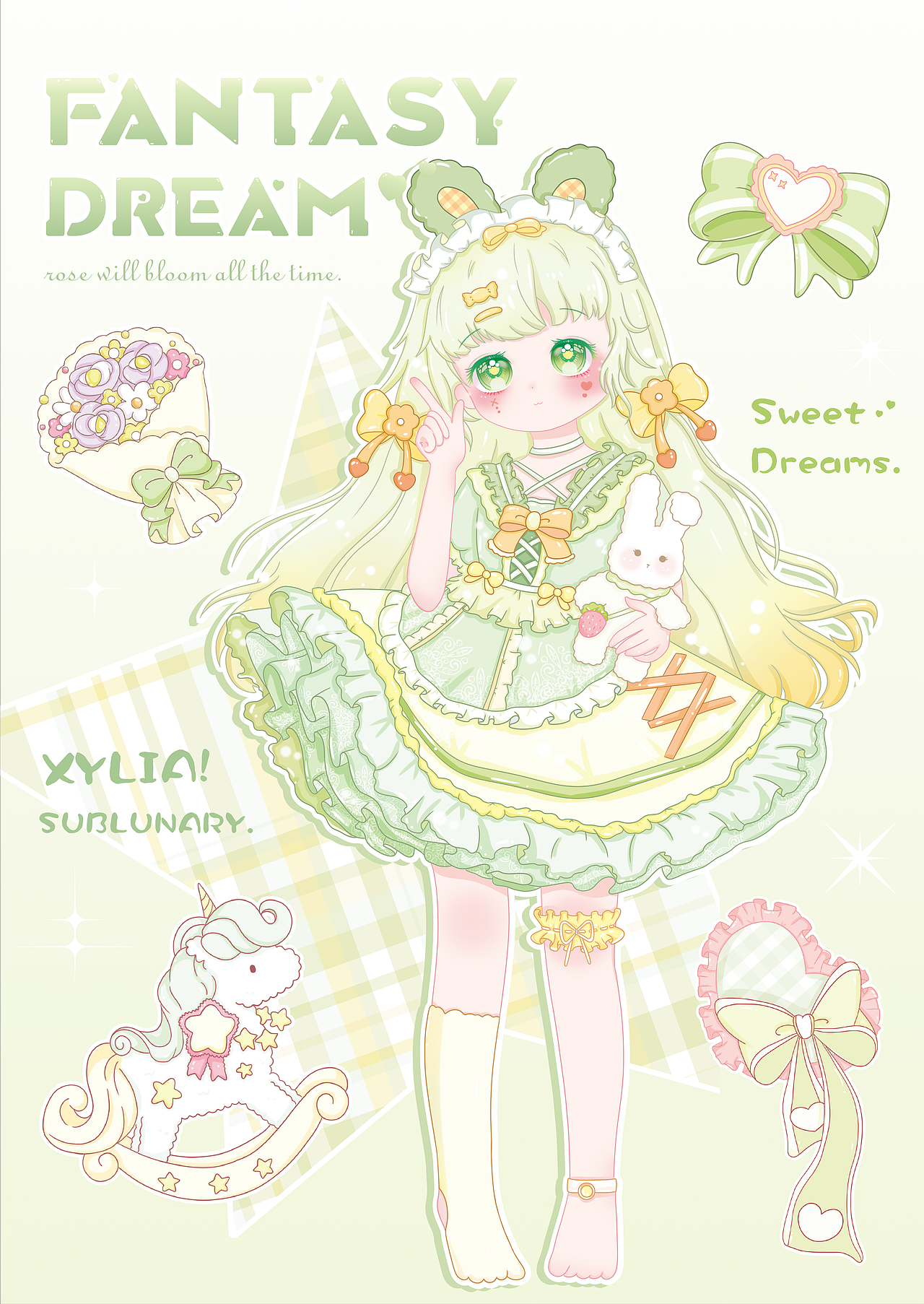 一组可爱的洛丽塔女孩～（图ZMzM2MjIyODgw） - 创作习作 - 站酷设计师啊雷雷原创素材 - 站酷ZCOOL