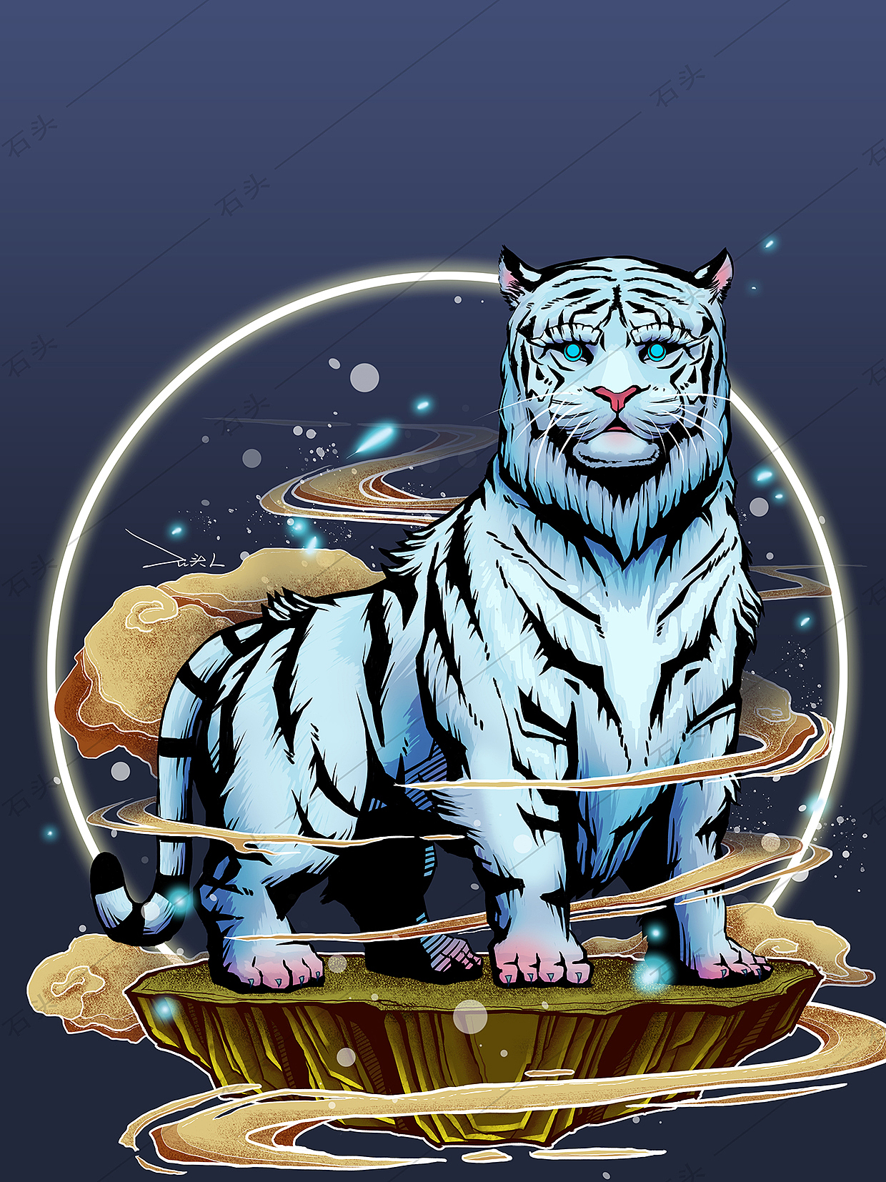 四象白虎四方神四大神兽