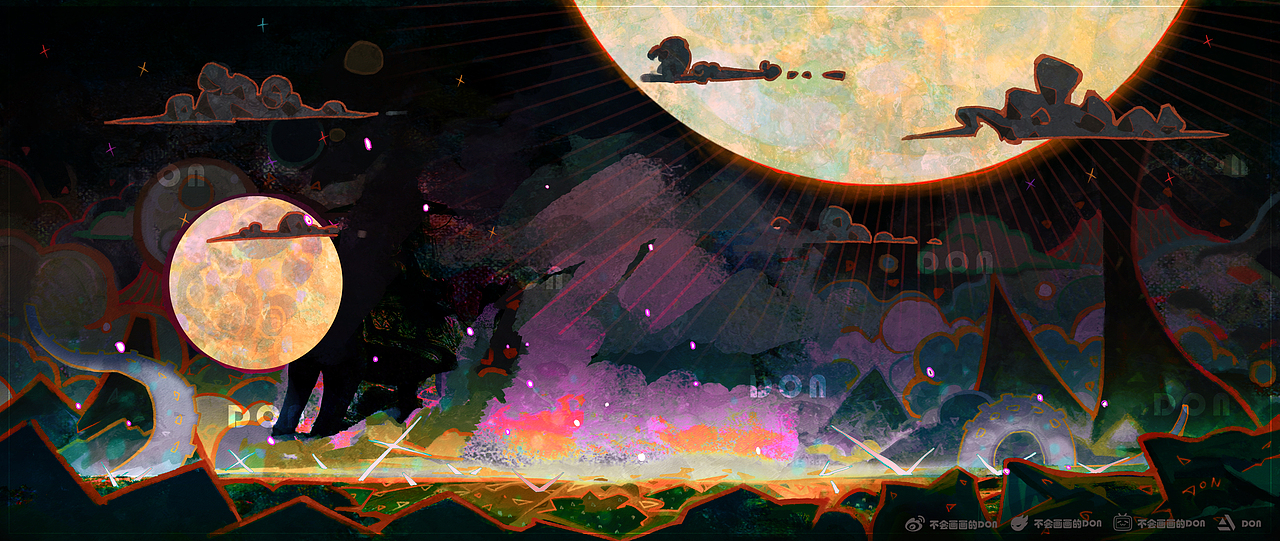 The ancient god - Cthulhu 古神-克蘇魯（图ZMzQxMjQwOTI0） - 创作习作 - 站酷设计师不会画画的DON原创素材 - 站酷ZCOOL