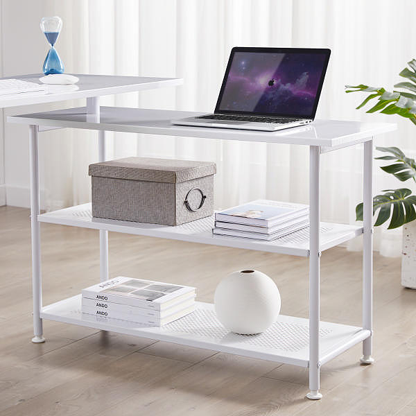 办公桌拍摄,家具拍摄,办公桌场景拍摄图