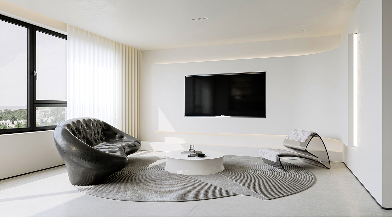 极简风格效果图表现（图ZMzM4NzE4NDk2） - 家装设计 - 站酷设计师VISION极原创素材 - 站酷ZCOOL