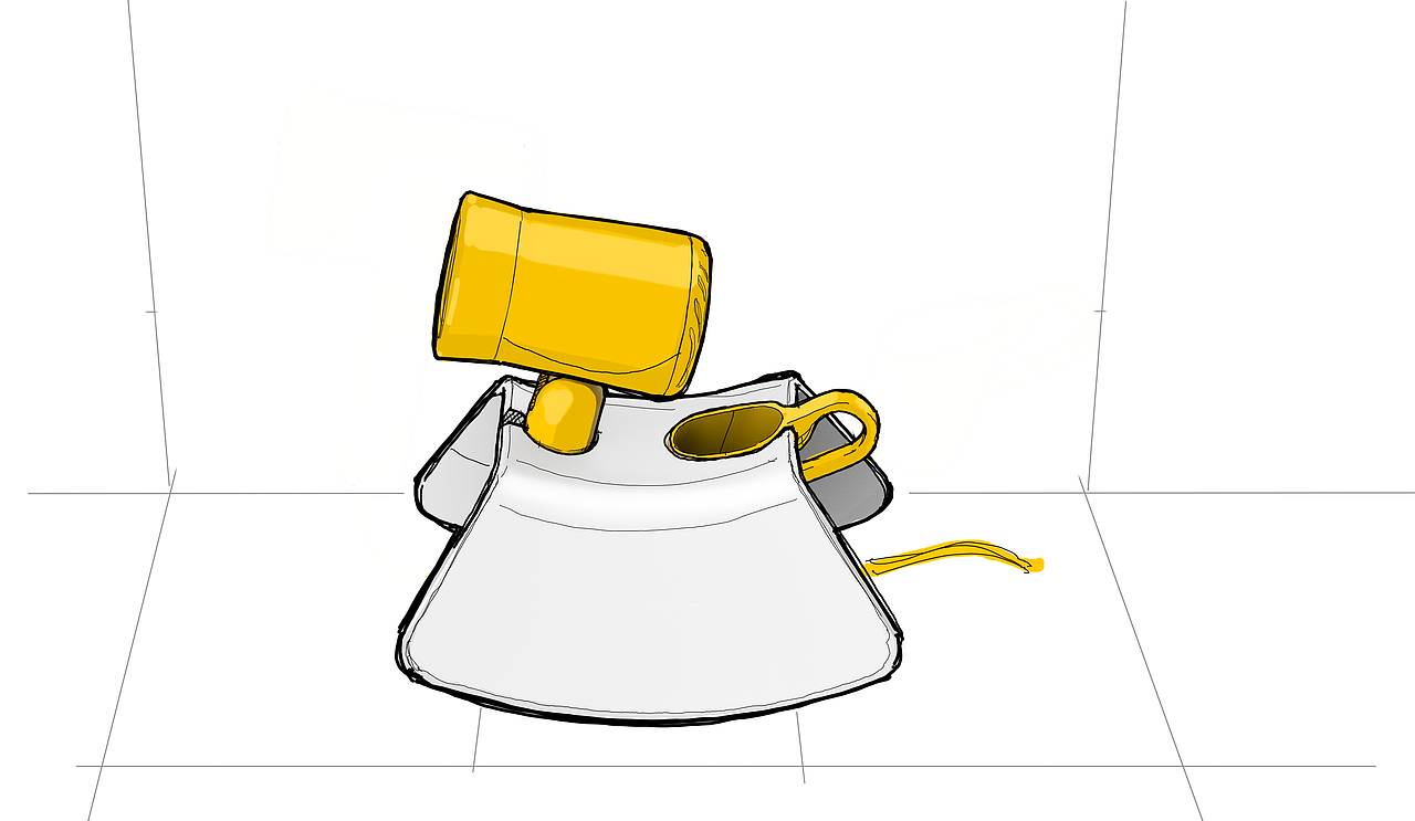 “小黄鸭”儿童吹风机