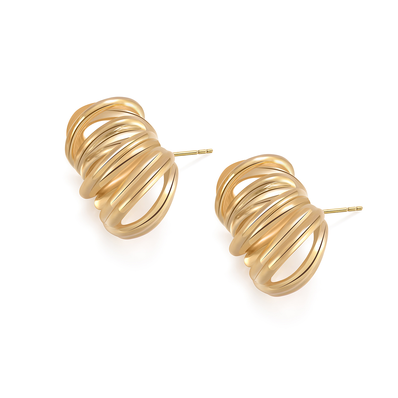 耳环耳钉 摄影精修