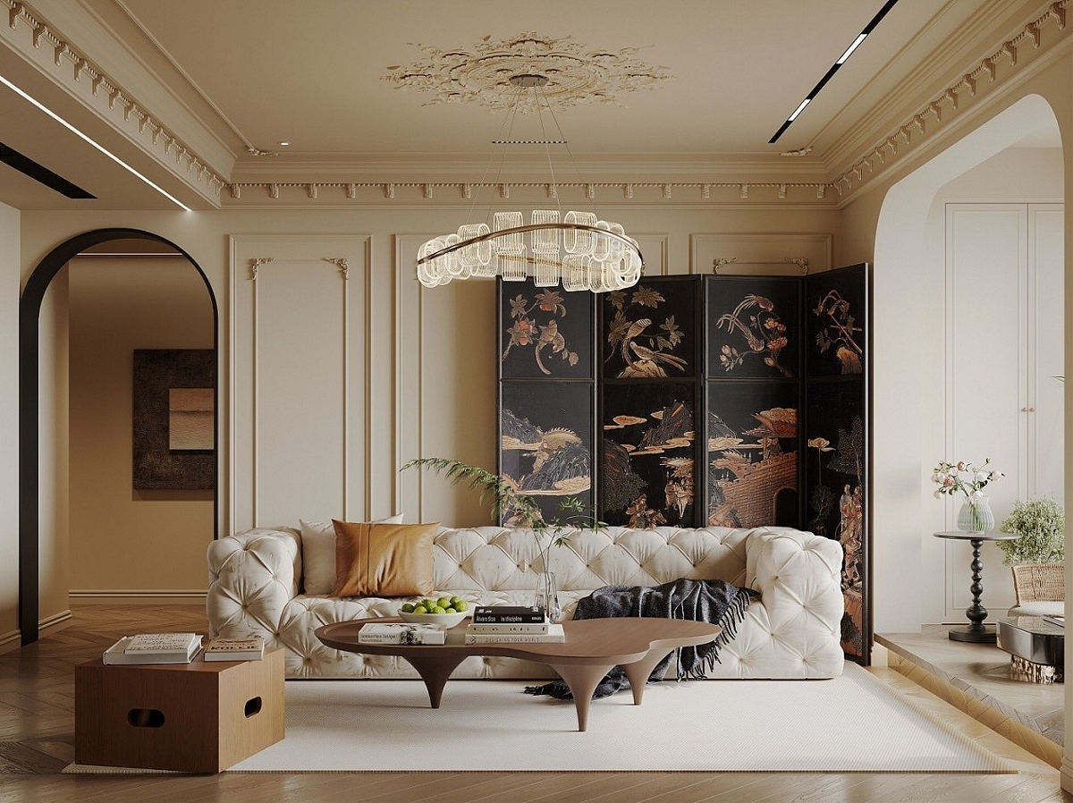 中古风客餐厅效果图表现