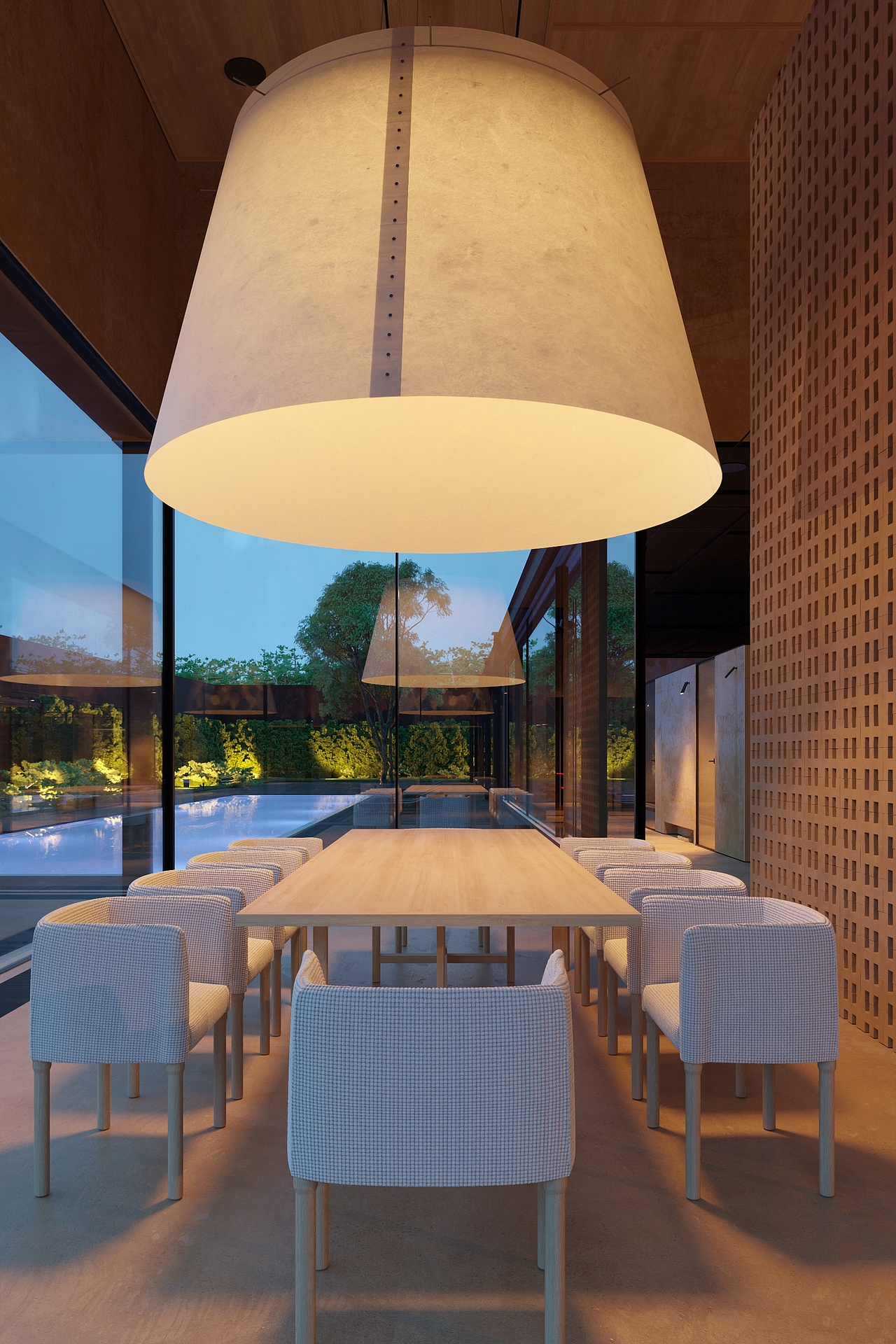 極簡別墅的整體方案