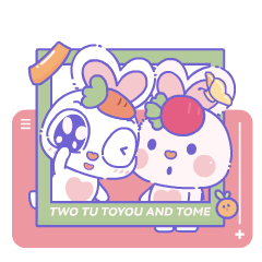 兔年超级IP【兔悠兔咪】（图ZMzAyMDkyNjE2） - 其他动漫 - 站酷设计师南孔徐明潮流IP原创素材 - 站酷ZCOOL