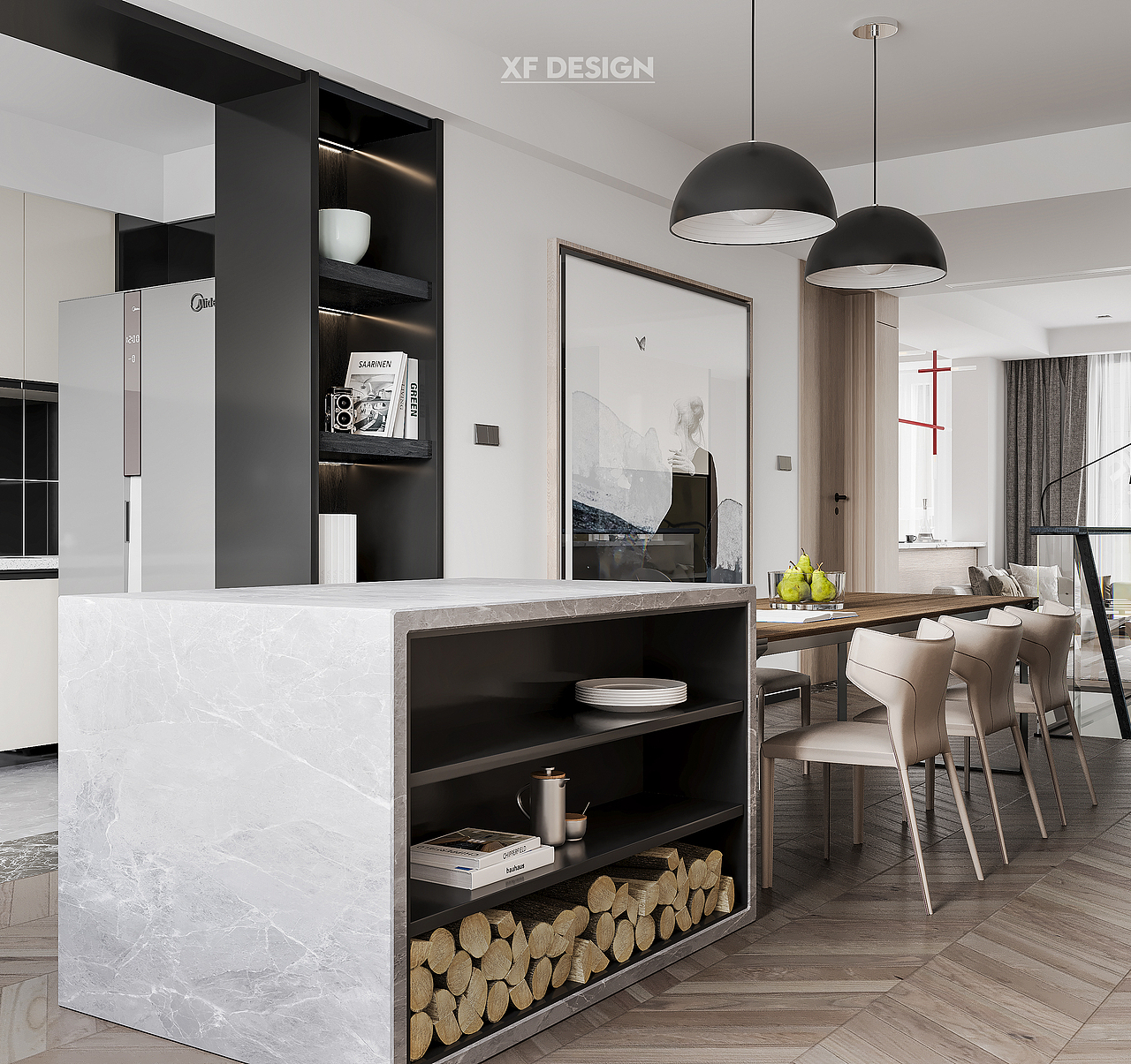 现代极简住宅（图ZMzEwMjk1NjUy） - 家装设计 - 站酷设计师xf设计原创素材 - 站酷ZCOOL