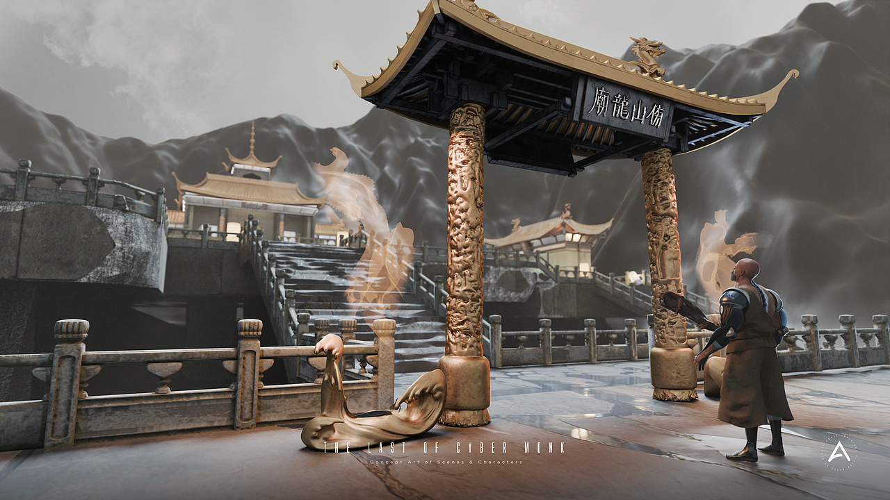 最后的赛博武僧