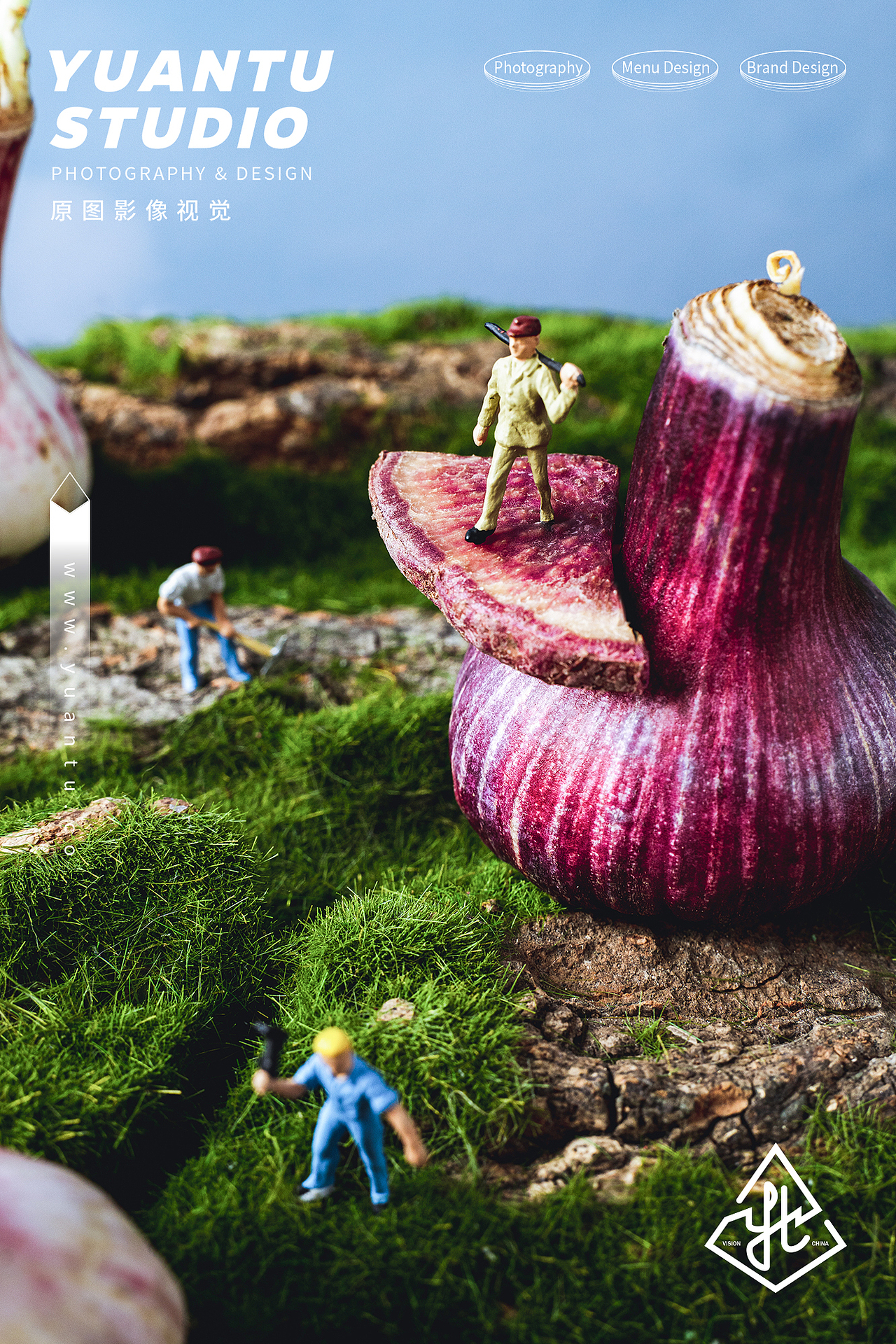 【微距小人国摄影】小人物大制作集合（图ZMzEwODY4ODY4） - 产品摄影 - 站酷设计师金大力美食摄影原创素材 - 站酷ZCOOL