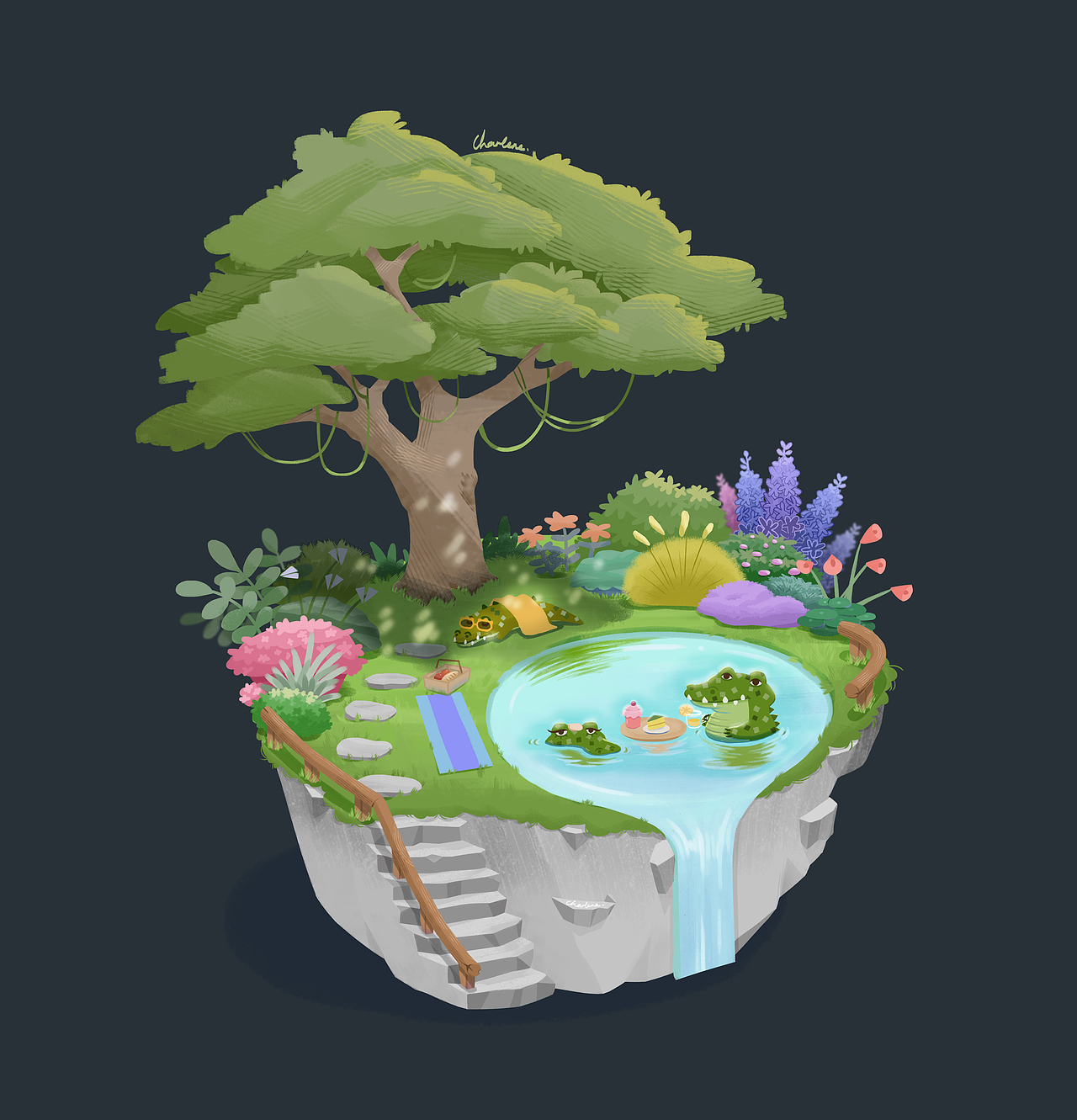 夏天就要来了,游个泳吧~