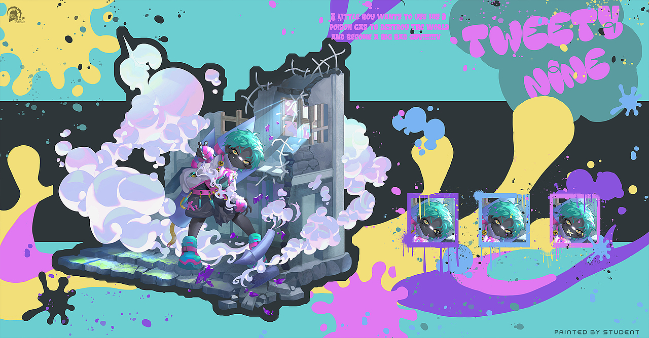 29期学生立绘（图ZMzIwMDM4NTQ4） - 艺术插画 - 站酷设计师元素动力CG原创素材 - 站酷ZCOOL