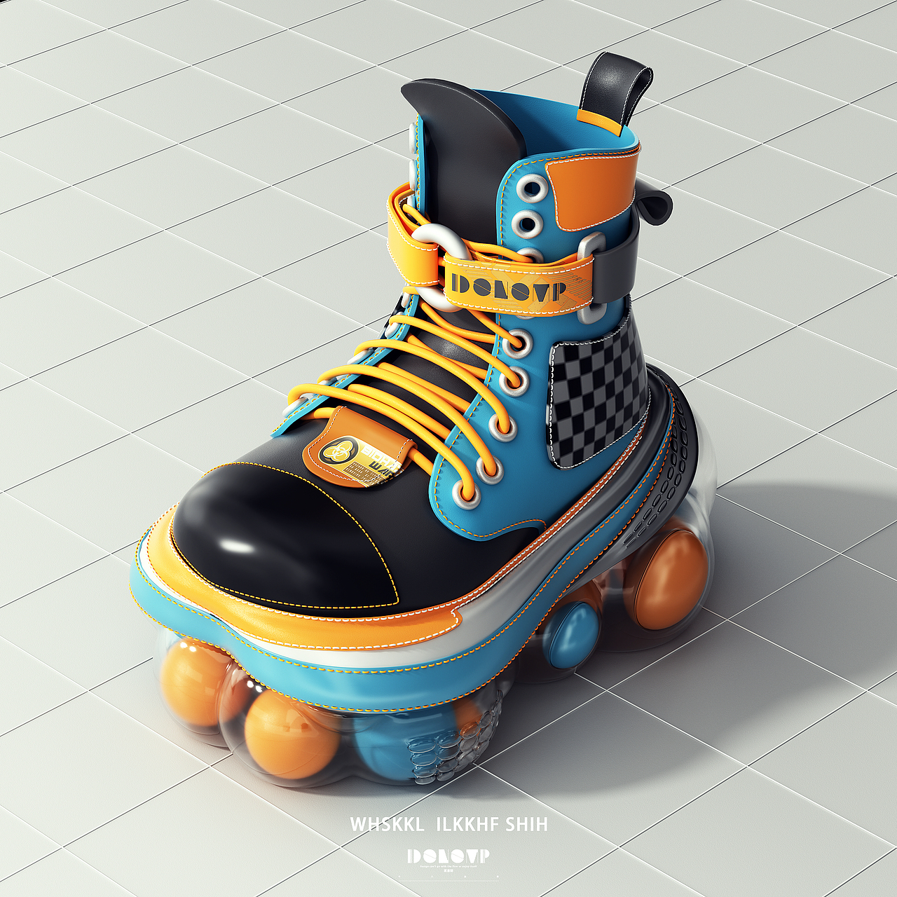 creative 3d concept shoes【创意3d概念鞋】