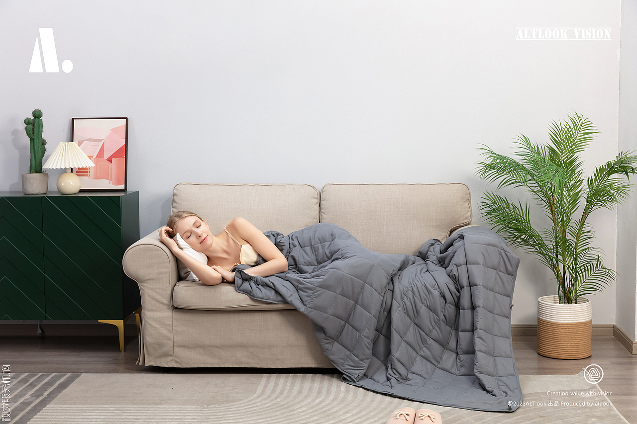 家纺摄影 / 重力毯被子拍摄 by altlook®