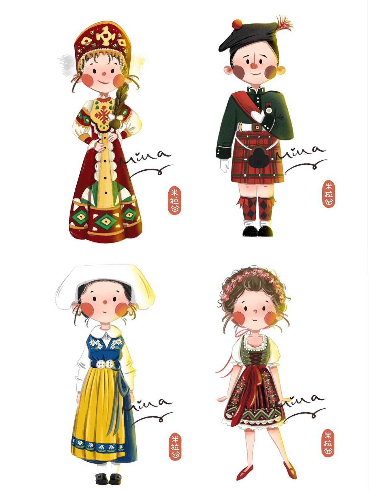 2021插画练习总结