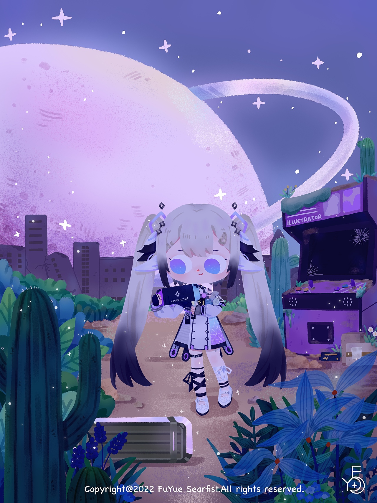 儿童场景插画2022合集（无线风）（图ZMzIwMzA1MDEy） - 儿童插画 - 站酷设计师伏月迩玖原创素材 - 站酷ZCOOL