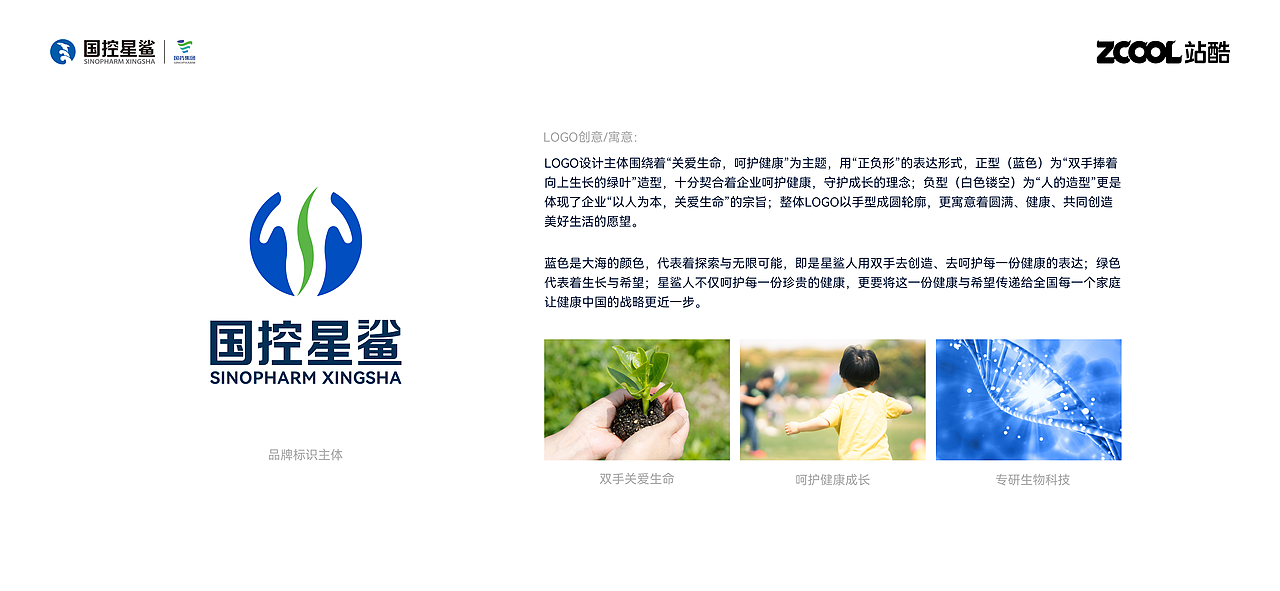关爱生命 · 呵护健康-国控星鲨品牌视觉升级(图ZMjk2NjA2OTY0) - Logo - 站酷设计师搬砖良人原创素材 - 站酷ZCOOL