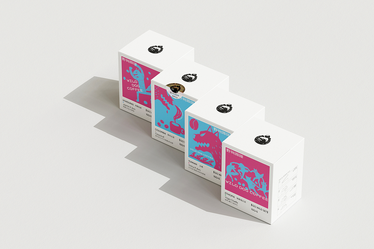 野狗咖啡包装设计（图ZMzAzOTgwNjg0） - 包装 - 站酷设计师山姆不在纽约原创素材 - 站酷ZCOOL