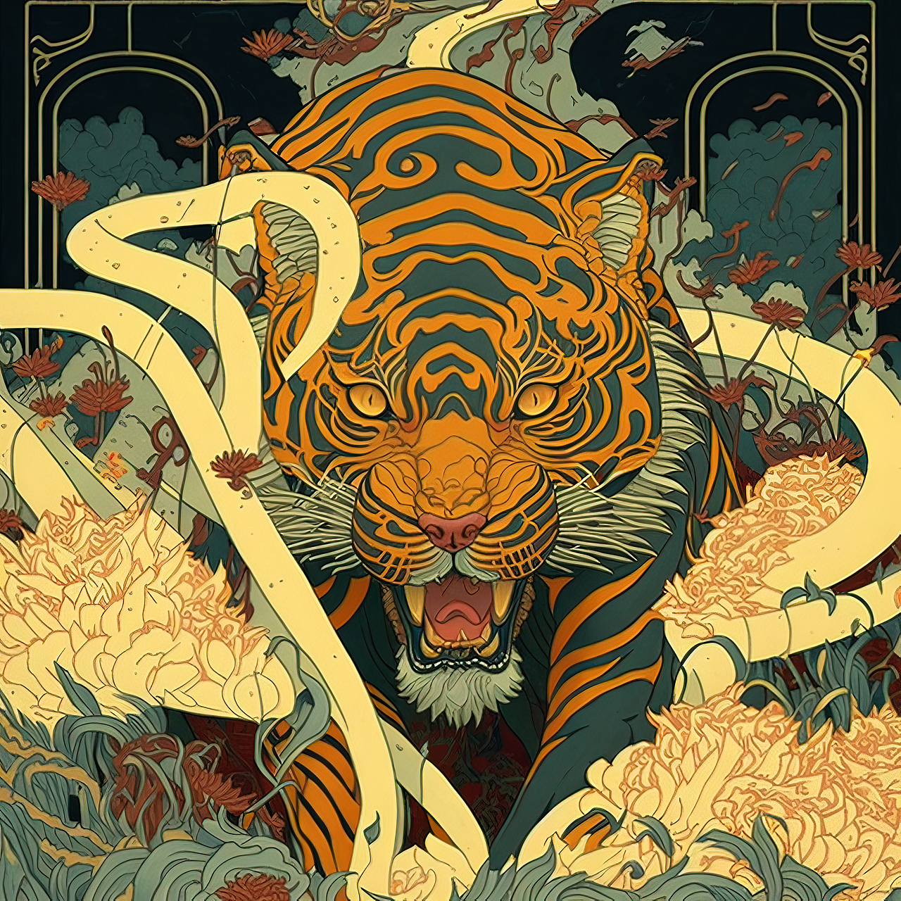 AI绘画|十二生肖