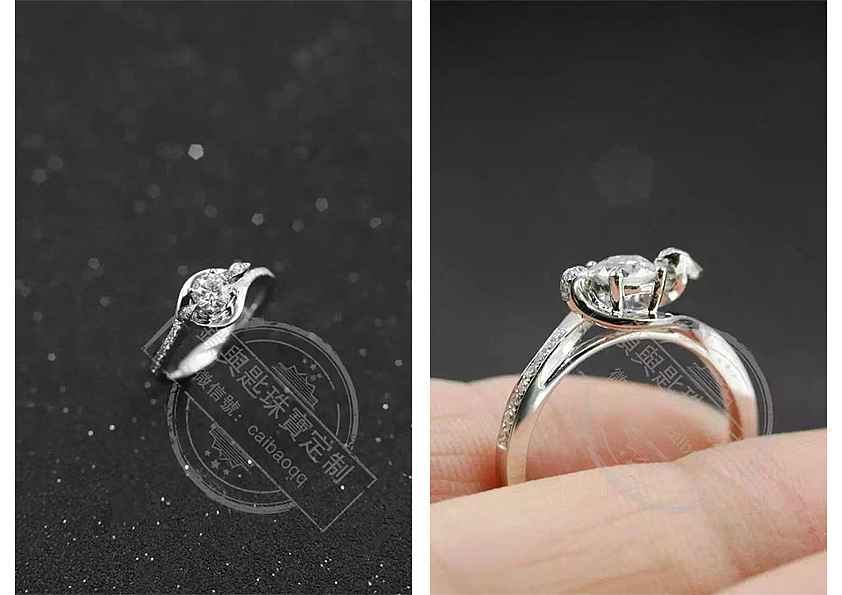 《鸳鸯》求婚女戒（图ZMjk2OTUwNzA0） - 其他工业/产品 - 站酷设计师DLim原创素材 - 站酷ZCOOL