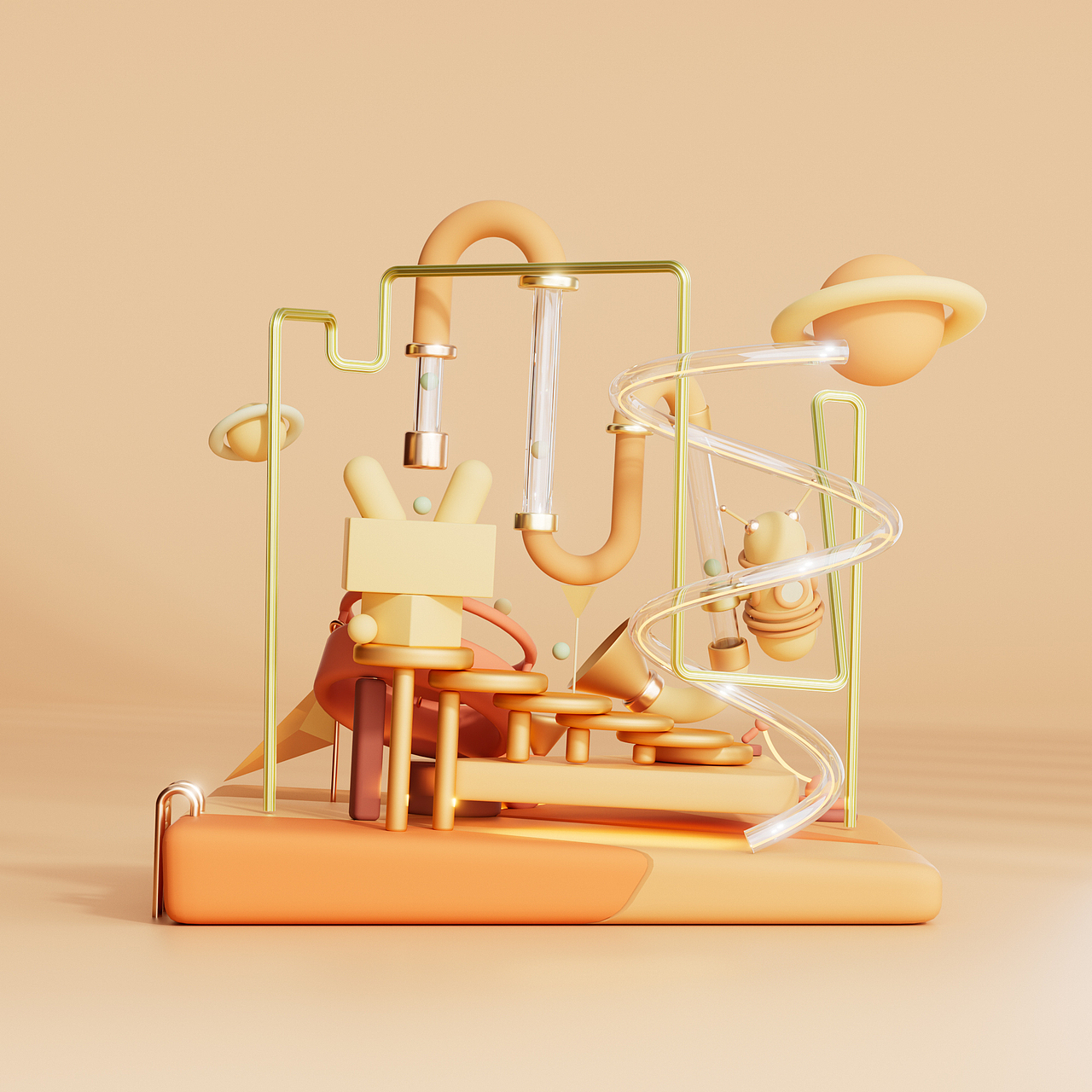 某童鞋的C4D课堂06期【学生作业一】