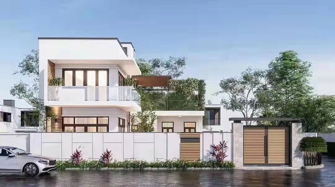 现代简约自建二层别墅（图ZMzAzNTQxNjI0） - 建筑设计 - 站酷设计师折耳喵1992原创素材 - 站酷ZCOOL