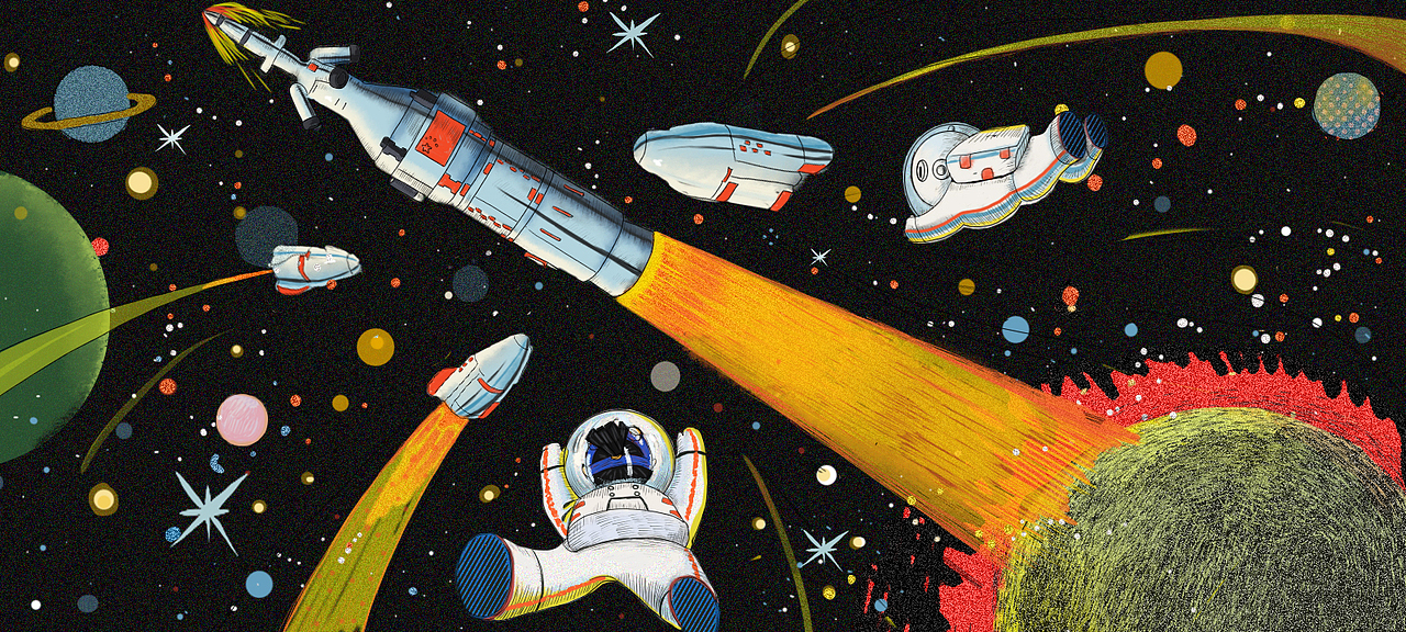 太空（太空站，神州火箭）