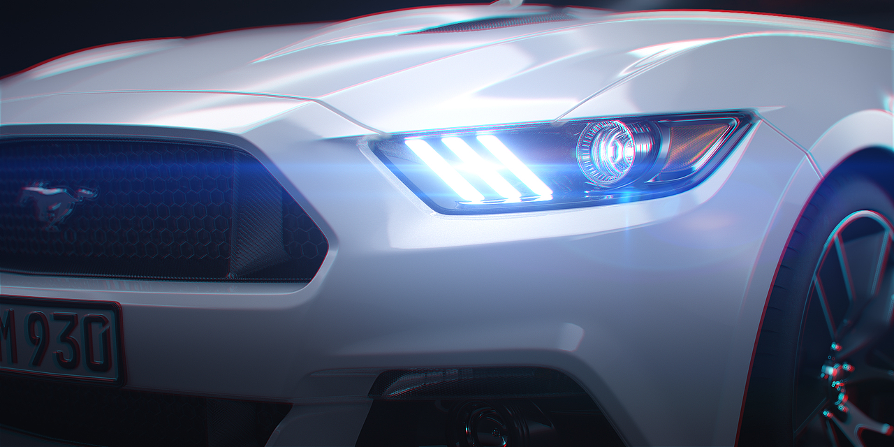 F.O.R.D丨Mustang（图ZMzA4NTc4Mzc2） - 短片 - 站酷设计师Clark居然被用了原创素材 - 站酷ZCOOL