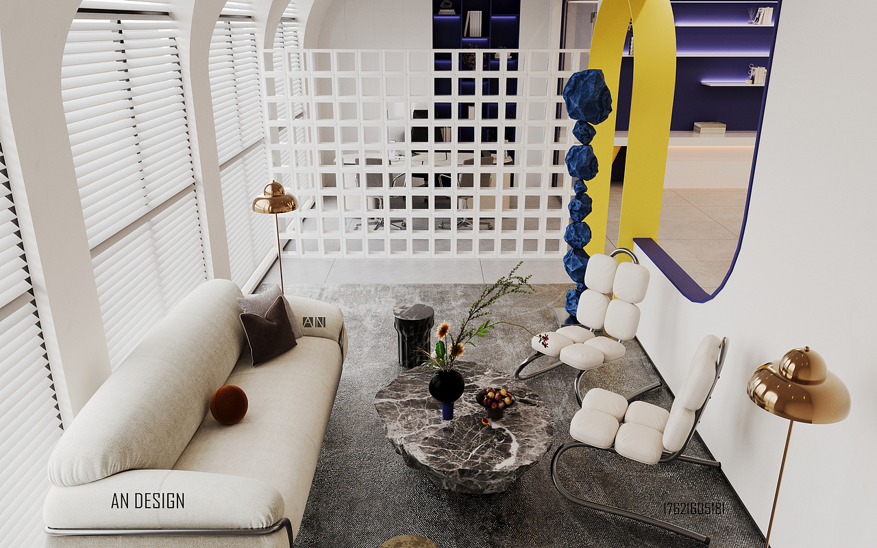 新作 | 上海 ·121㎡·平面设计公司（图ZMzMxOTAzNTEy） - 商业空间设计 - 站酷设计师渥木设计原创素材 - 站酷ZCOOL