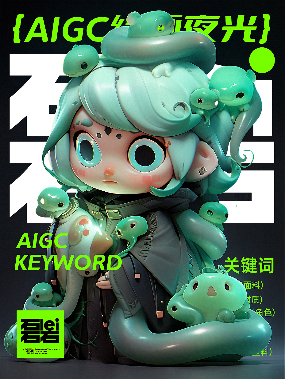 圈儿磊《盲盒造物》3D角色篇