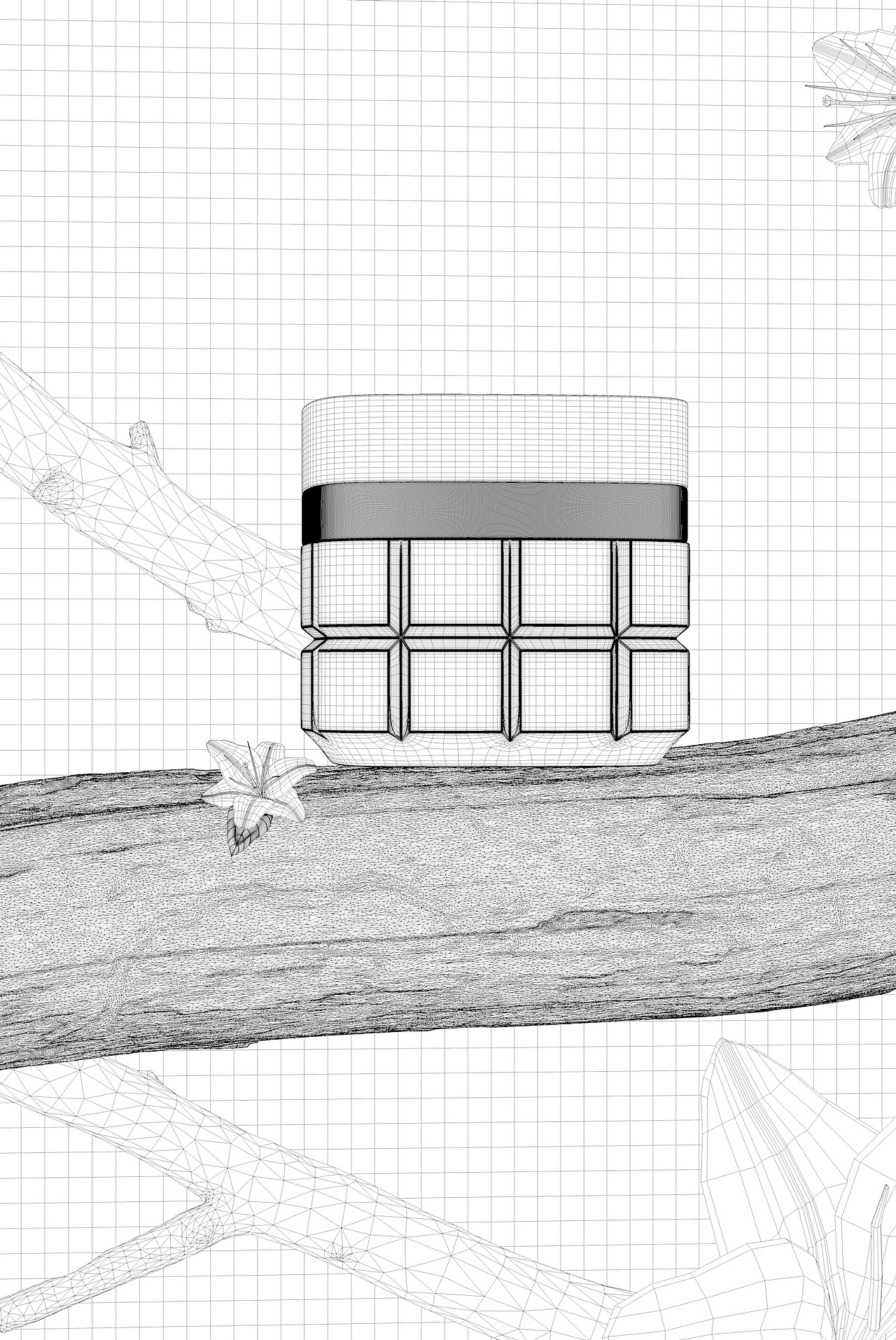 c4d 建模 oc 渲染小蜜罐 参考学习