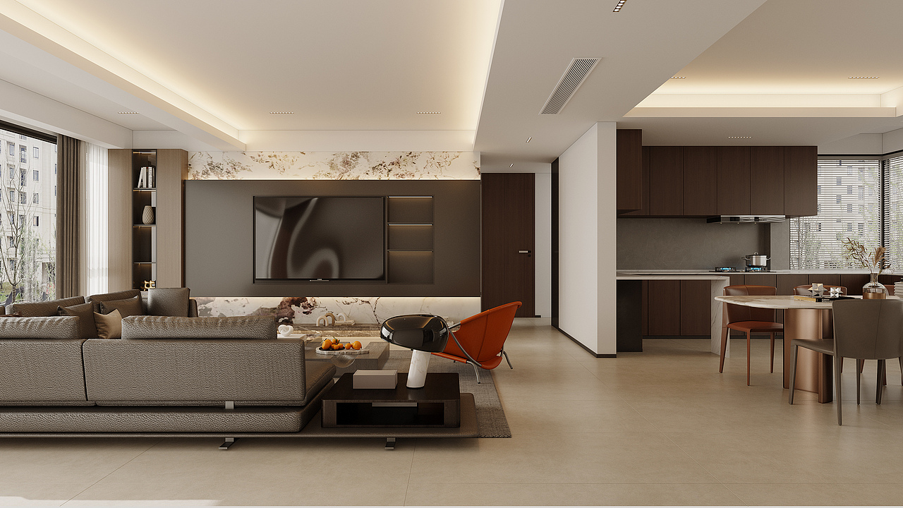 意式极简，这样才叫有格调的豪宅！（图ZMzY3NTg1NDUy） - 家装设计 - 站酷设计师子彤爱设计原创素材 - 站酷ZCOOL