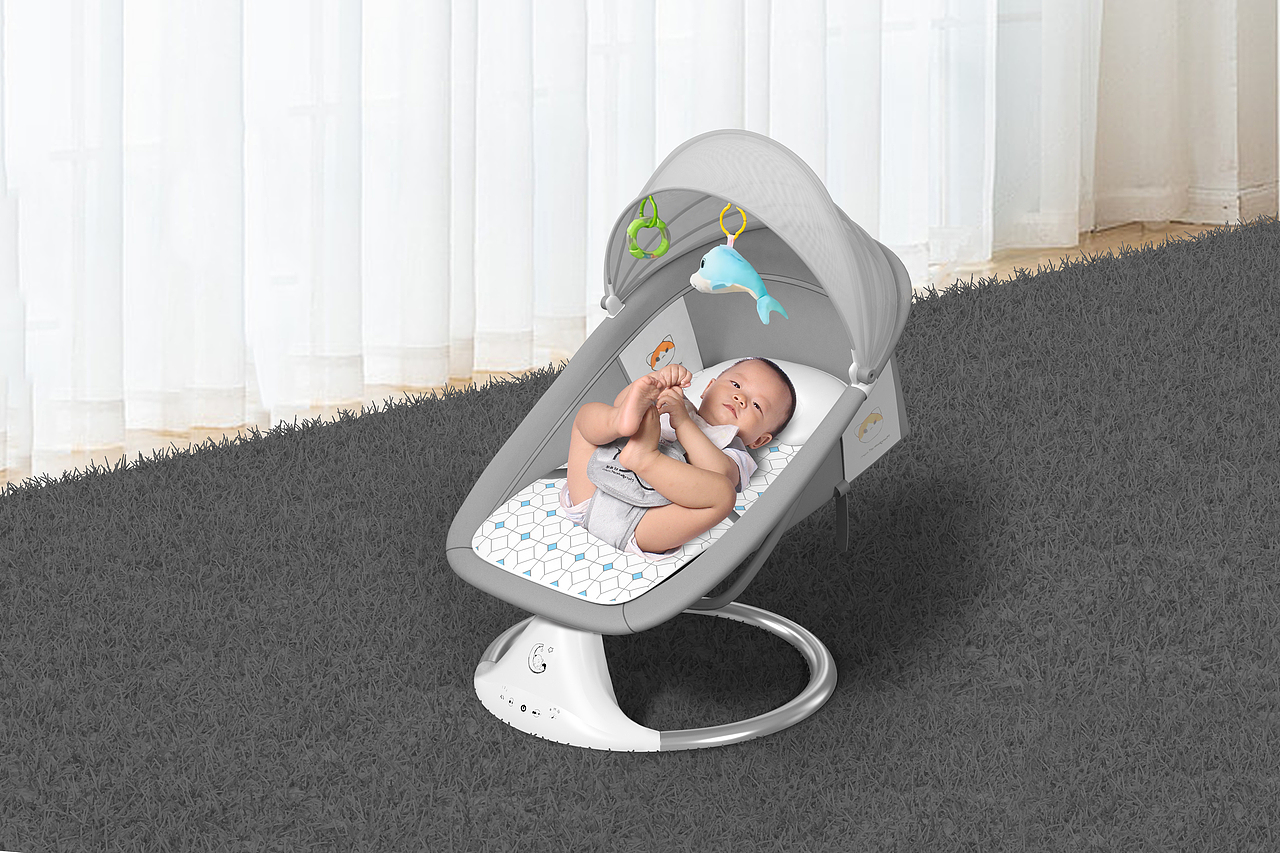 图片渲染-婴儿摇篮渲染-合集作品2123