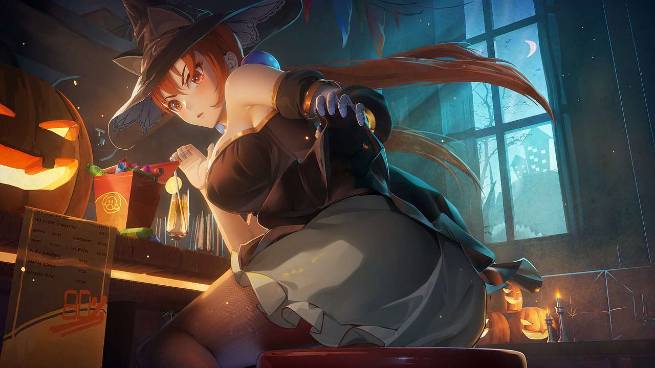 爱莉莎·南十字星 万圣节