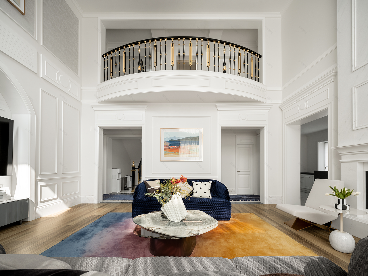 色彩与线条展现法式优雅🌈