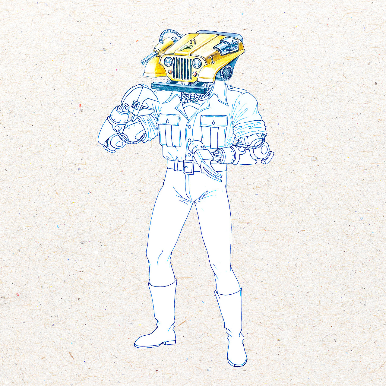 凯迪拉克与恐龙 Mustapha Cairo（图ZMzQ4NjMxMjIw） - 概念设定 - 站酷设计师铸剑为犁SIP原创素材 - 站酷ZCOOL