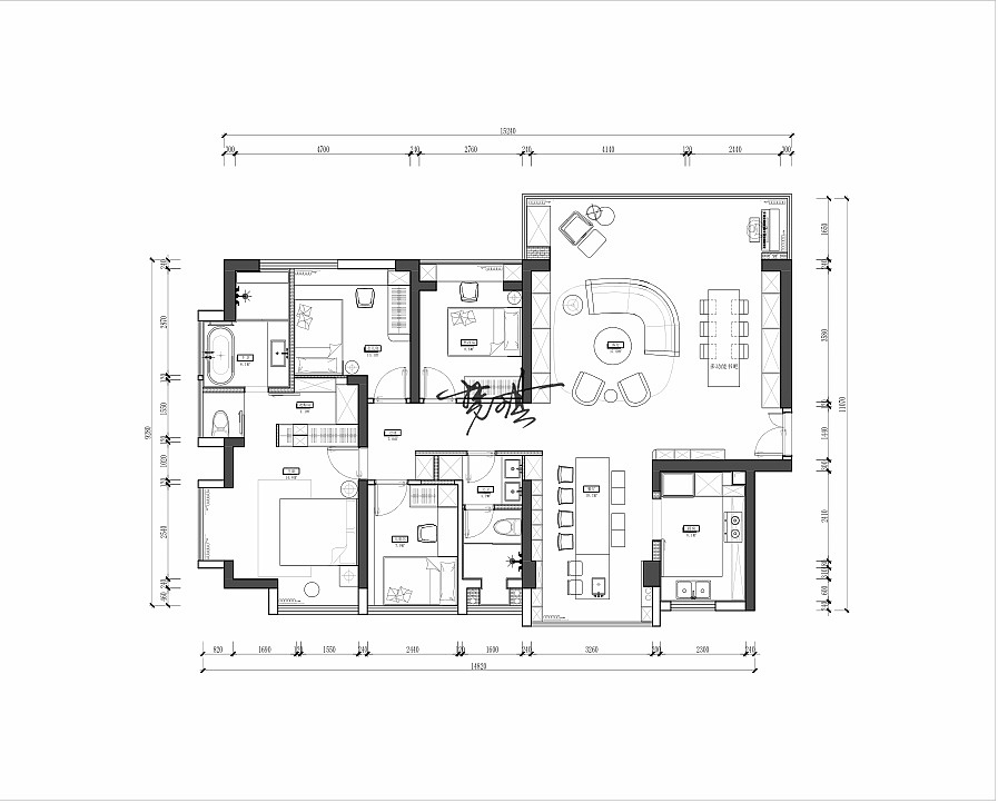 施工图||家装室内装饰