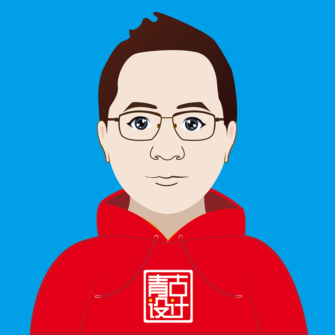 自画像,随手涂鸦哈哈