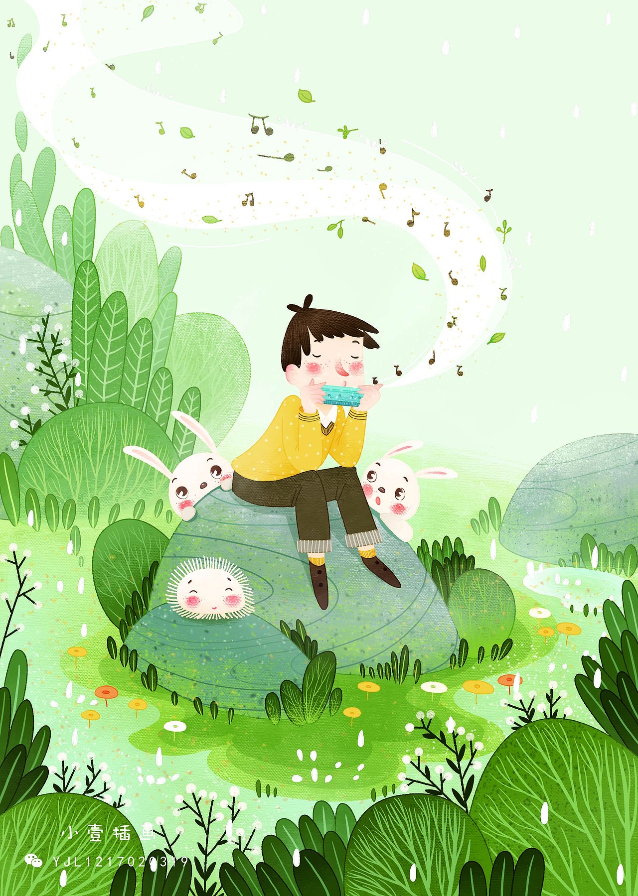 2023年前的总结（图ZMzQzOTAyODUy） - 绘本 - 站酷设计师小壹插画原创素材 - 站酷ZCOOL