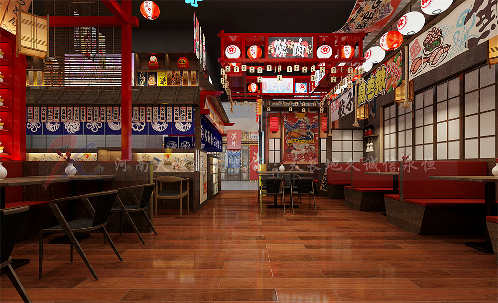 安徽蚌埠泷川の深夜食堂日式料理店设计【天恒作品】