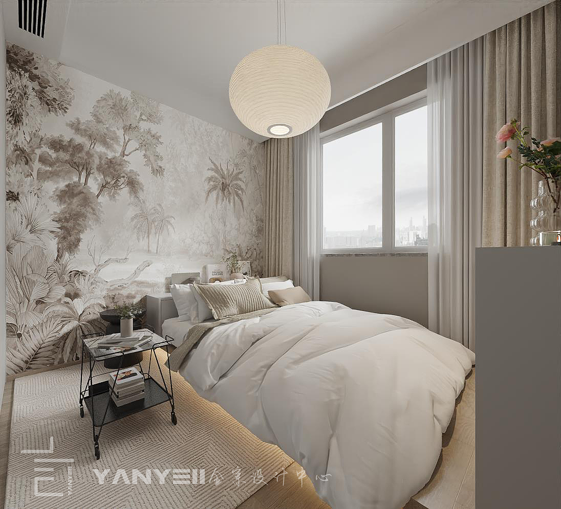 绍兴｜368㎡温馨素雅自然风别墅分享~（图ZMzI5NzAyMjUy） - 家装设计 - 站酷设计师言一設計YANYEII原创素材 - 站酷ZCOOL