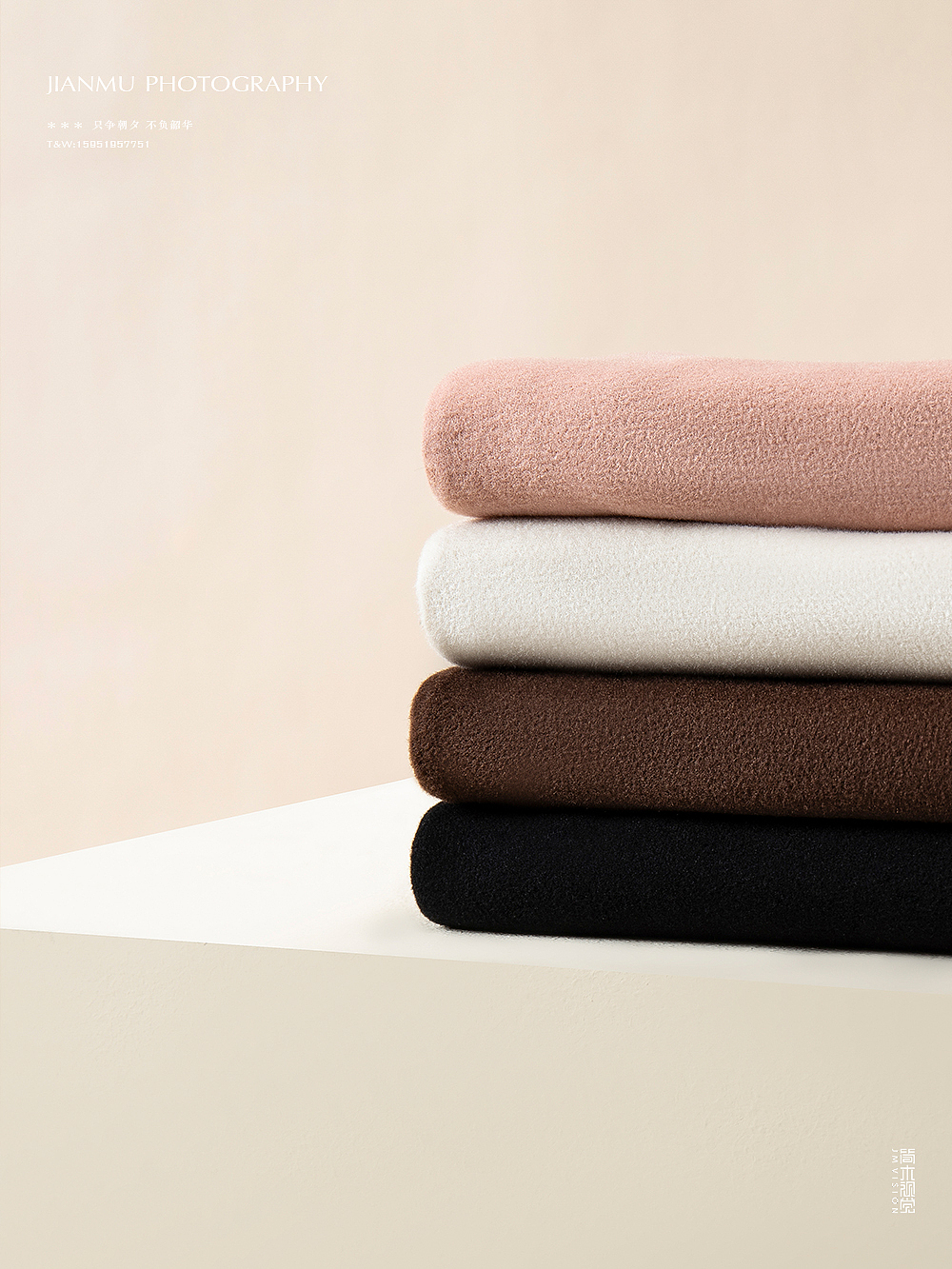 保暖内衣摄影丨简木视觉 × 男士女士保暖睡衣 静物拍摄