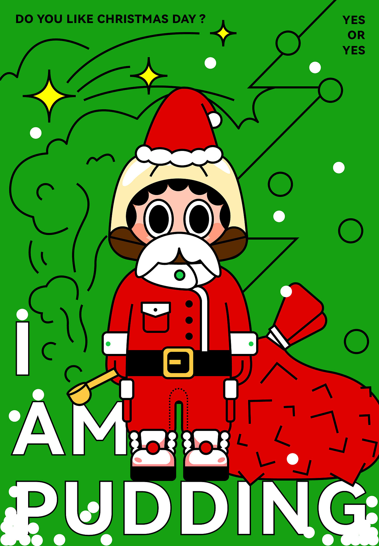 PUDDING | IP形象原创设计海报