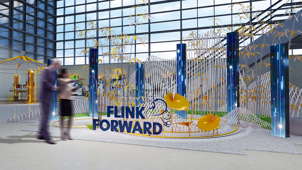 FLINK FORWARD 2021（图ZMzA0OTE2MjU2） - 展陈设计 - 站酷设计师YUNLONGLIU原创素材 - 站酷ZCOOL